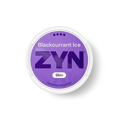 ZYN Nicotine Pouches Slim Blackcurrant Ice 11mg