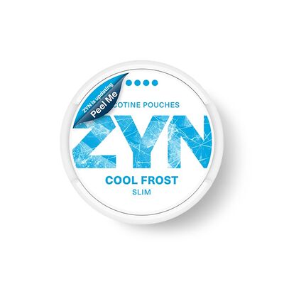 ZYN Nicotine Pouches Slim Cool Frost  11mg