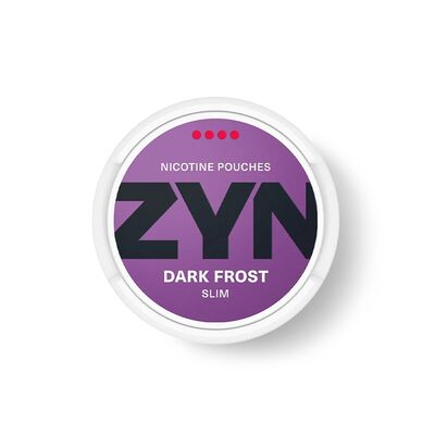 ZYN Nicotine Pouches Slim Dark Frost 11mg