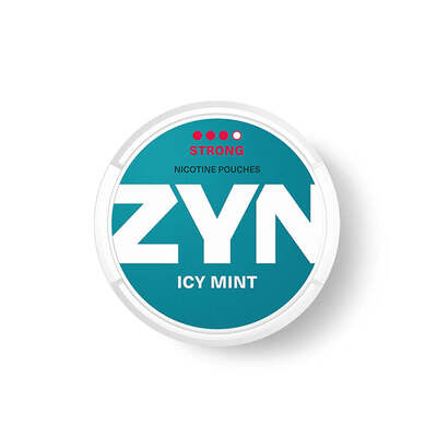 ZYN Nicotine Pouches Strong Icy Mint 9.5mg