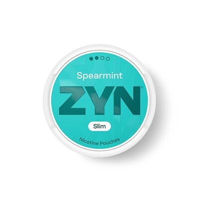 ZYN Nicotine Pouches Slim Spearmint 6.5mg