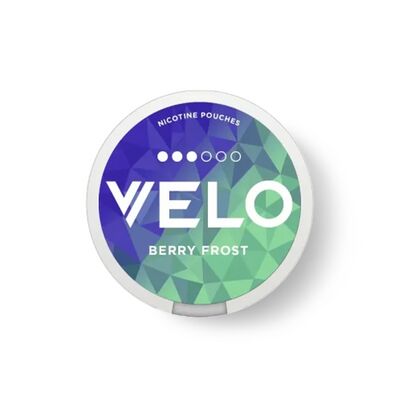 Velo Nicotine Pouches Berry Frost 10mg