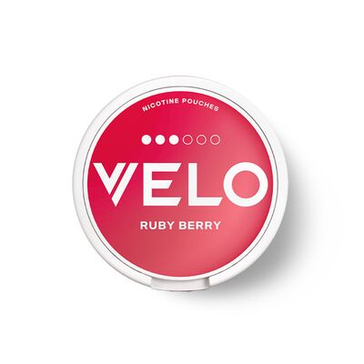 Velo Nicotine Pouches Ruby Berry 10mg
