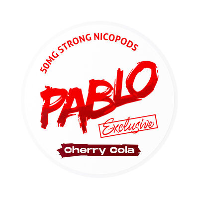 PABLO Exclusive Cherry Cola 50mg Strong Nicopods Slim