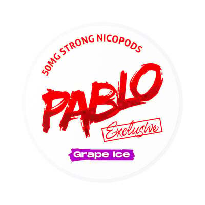 PABLO Exclusive Grape Ice 50mg Strong Nicopods Slim