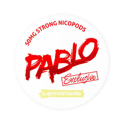 PABLO Exclusive Lemonade 50mg Strong Nicopods Slim