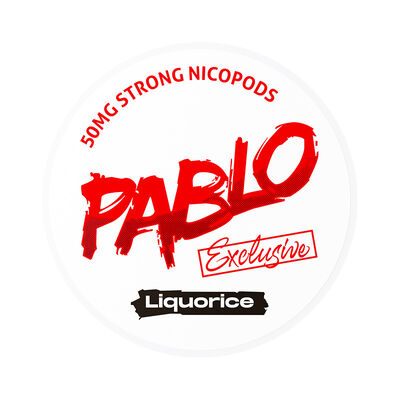 PABLO Exclusive Liquorice 50mg Strong Nicopods Slim
