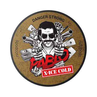 PABLO X-Ice Cold Danger Strong 30mg Nicopods Slim