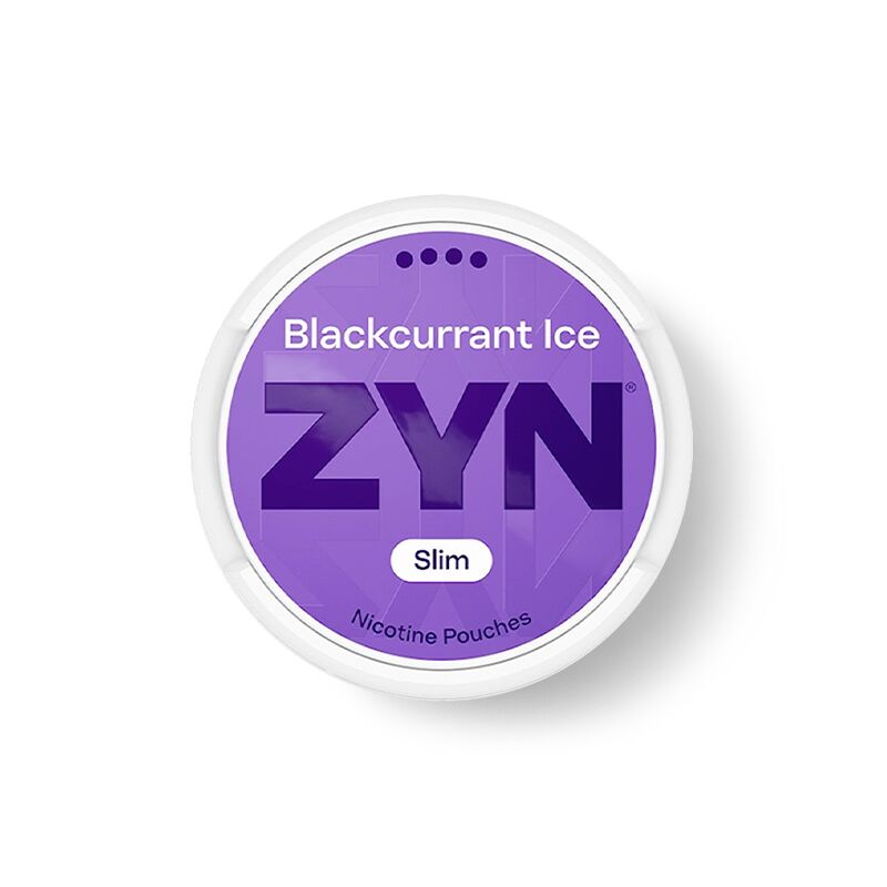 ZYN Nicotine Pouches Slim Blackcurrant Ice 11mg