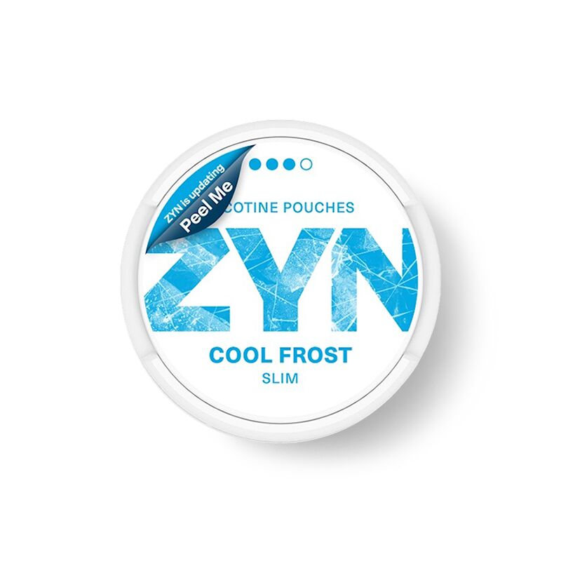 ZYN Nicotine Pouches Slim Cool Frost 9mg