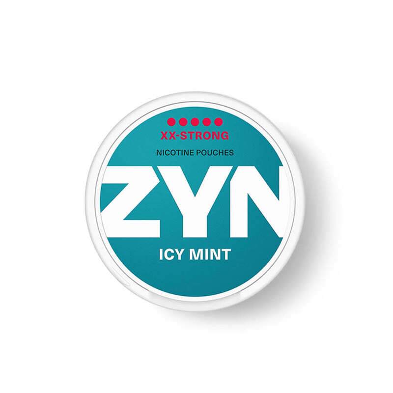 ZYN Nicotine Pouches XX-Strong Icy Mint 12.5mg