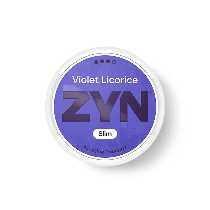 ZYN Nicotine Pouches Slim Violet Liquorice 9mg