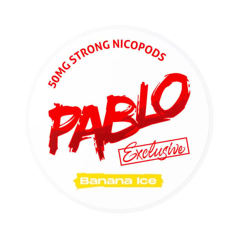 PABLO Exclusive Banana Ice 50mg Strong Nicopods Slim