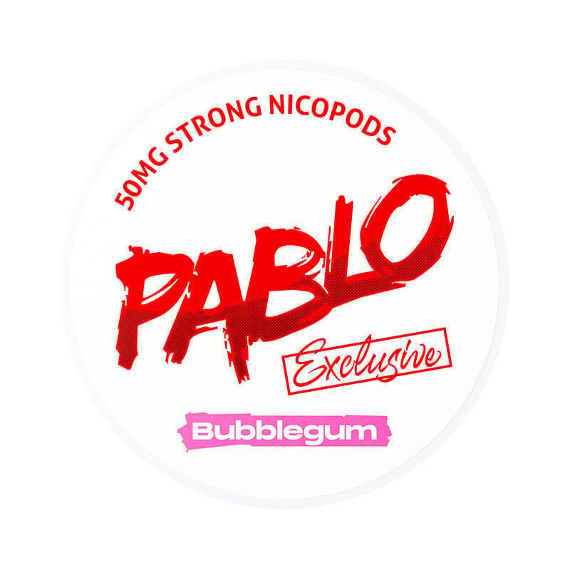 PABLO Exclusive Bubblegum 50mg Strong Nicopods Slim