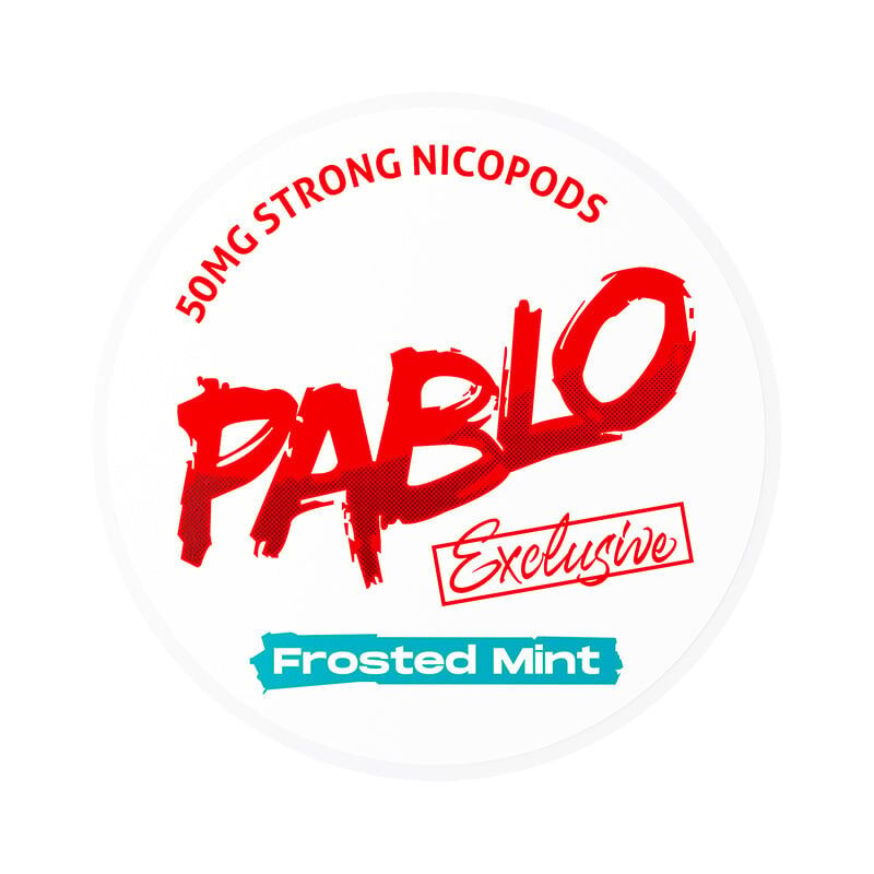 PABLO Exclusive Frosted Mint 50mg Strong Nicopods Slim