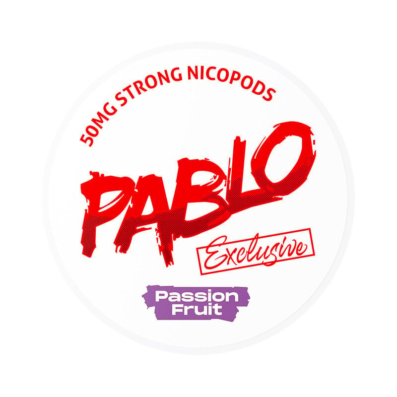 PABLO Exclusive Passion Fruit 50mg Strong Nicopods Slim
