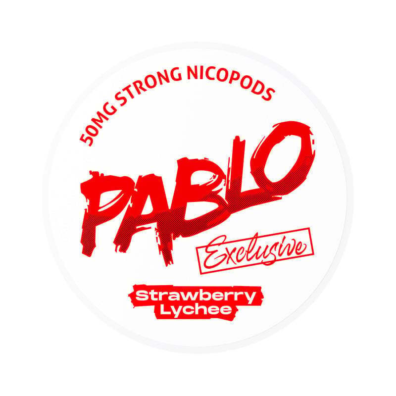 PABLO Exclusive Strawberry Lychee 50mg Strong Nicopods Slim