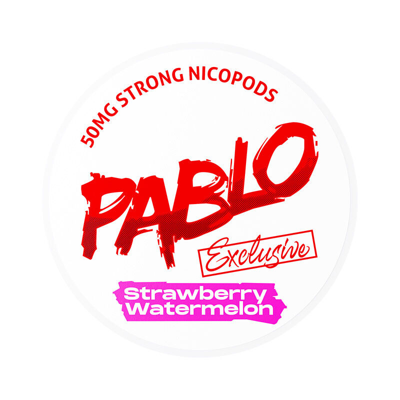 PABLO Exclusive Strawberry Watermelon 50mg Strong Nicopods Slim
