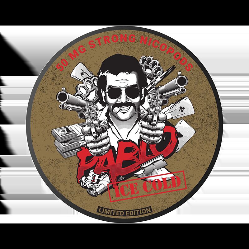 PABLO Ice Cold 50mg Strong Nicopods Limited Edition